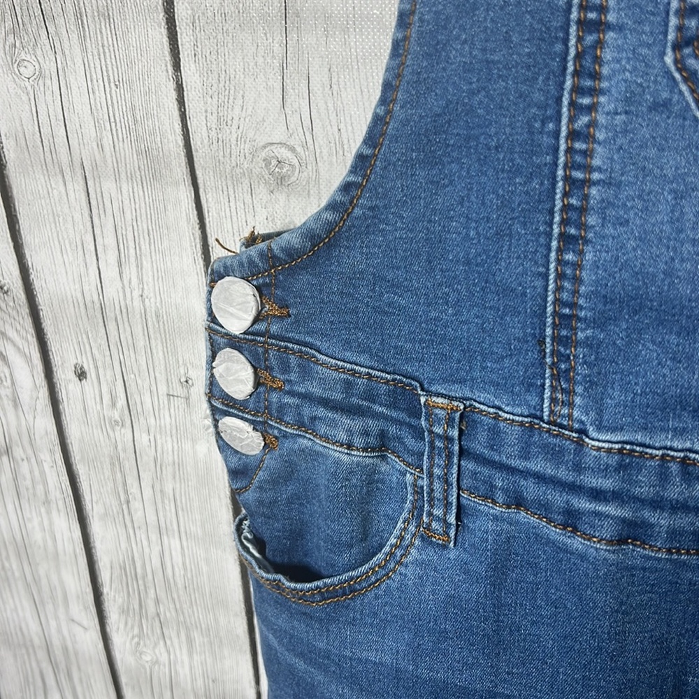 Twiin sisters denim overalls size Large - Picture 5 of 14